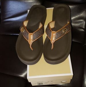 Michael Kors flip flops